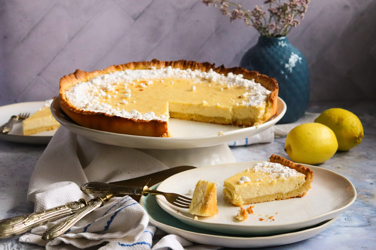 Sizilianische Zitronentarte