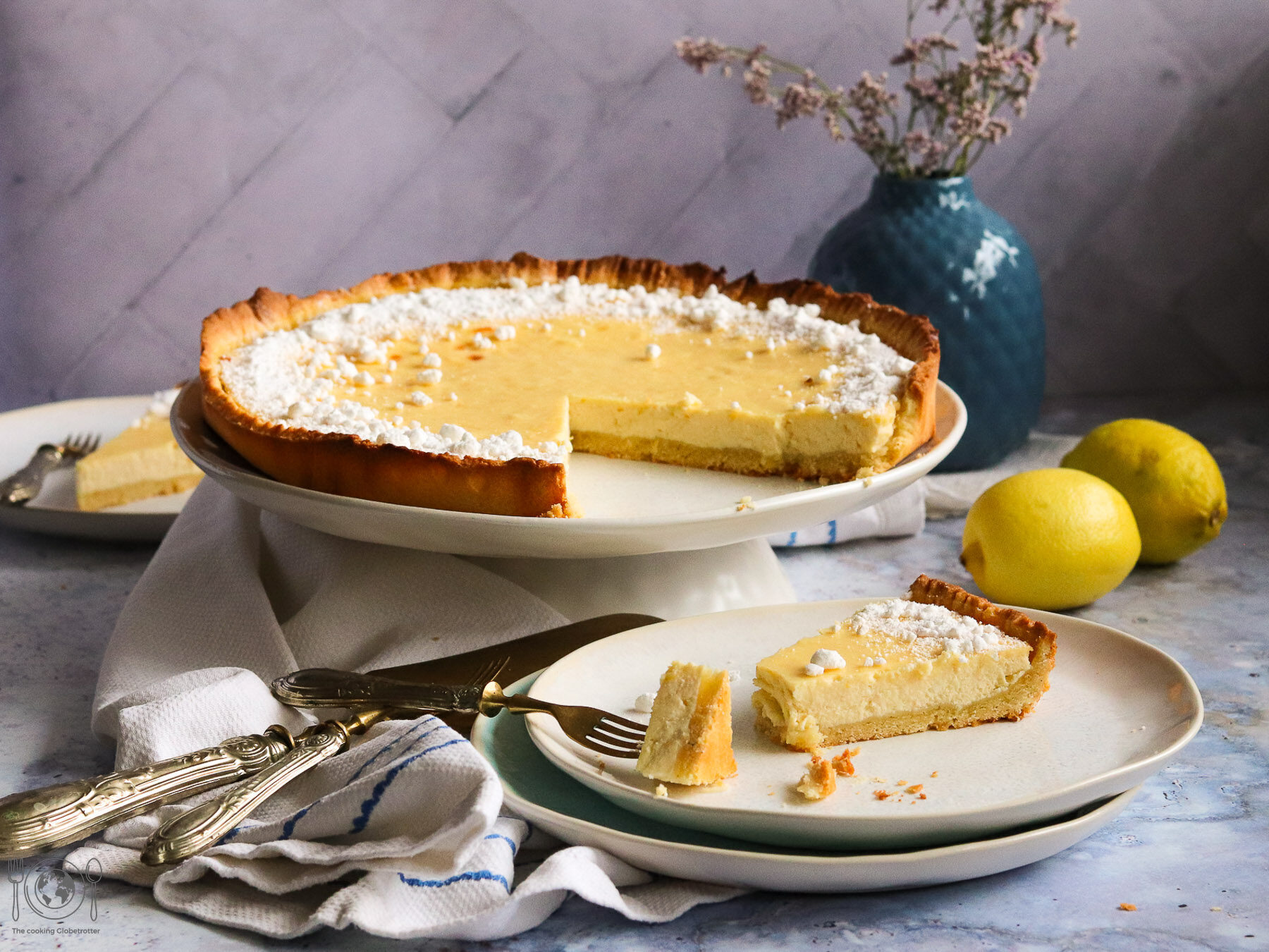 Sizilianische Zitronentarte