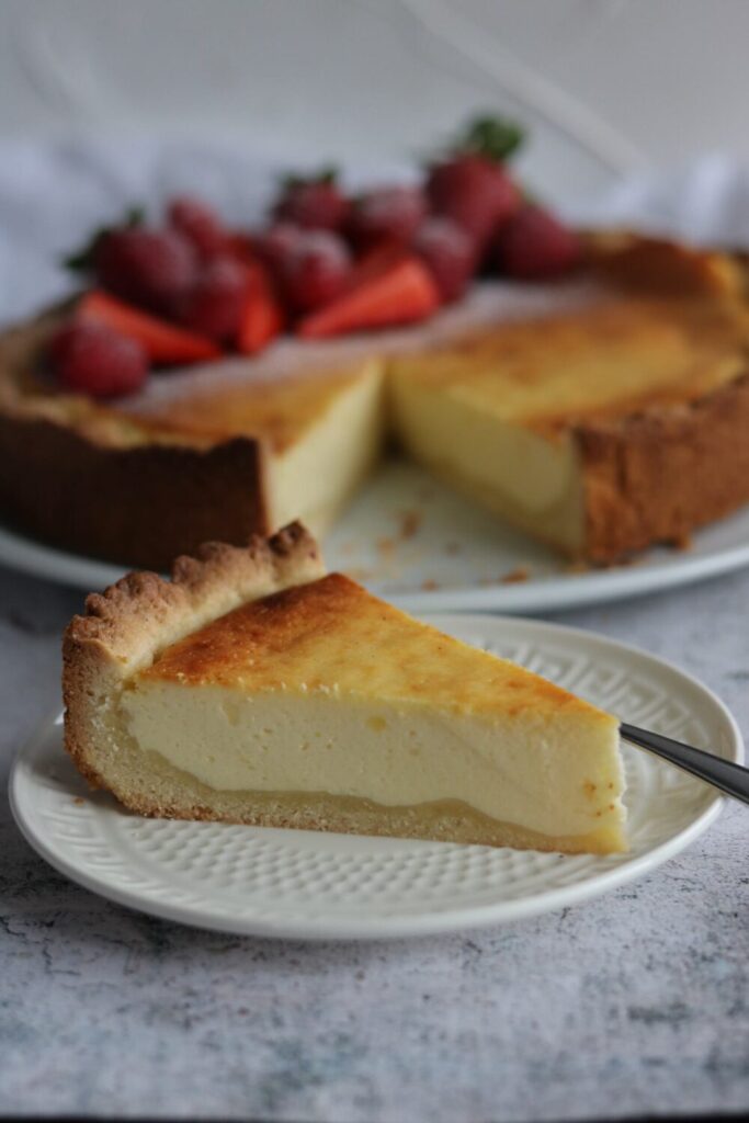 einfacher Käsekuchen mit 500g Quark