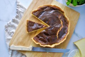 Käse Quiche mit selbstgemachtem Mürbeteig – einfach & klassisch