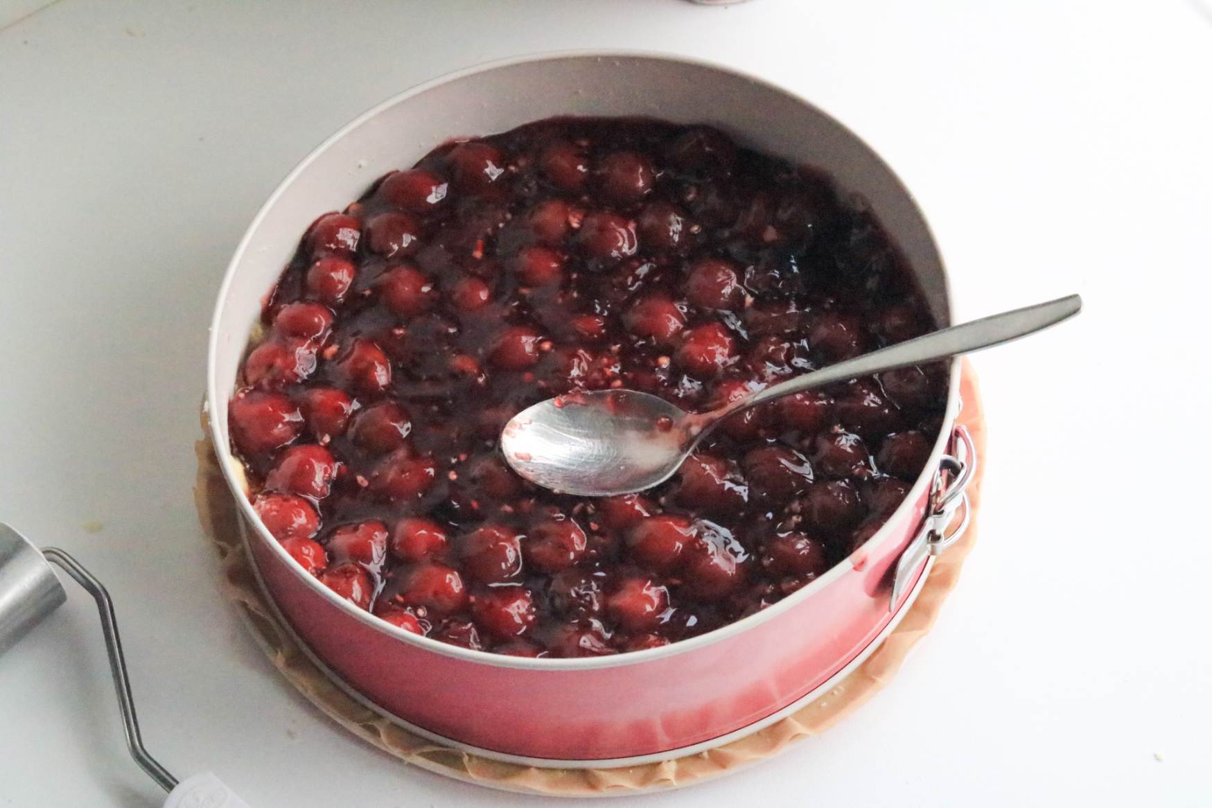 Omas Kirschkuchen mit Streusel