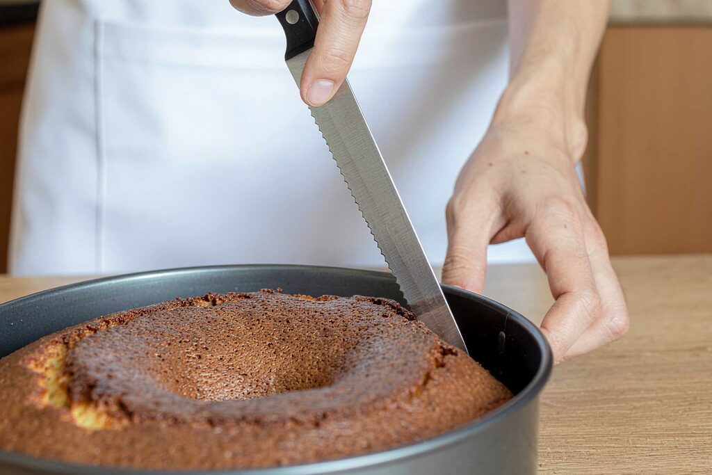 Kuchen aus einer Springform lösen