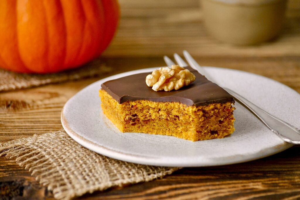 Kürbiskuchen vom Blech