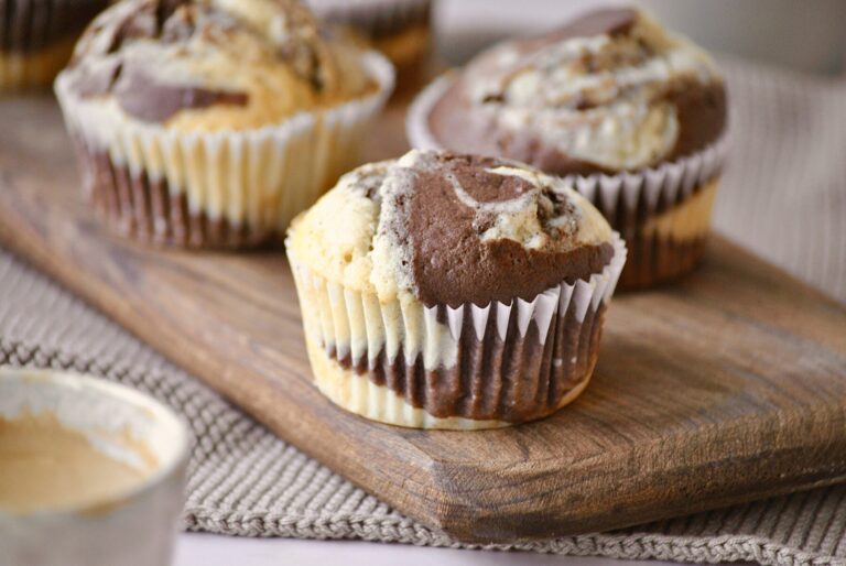 einfache Marmor Muffins unsere Lieblingsmuffins