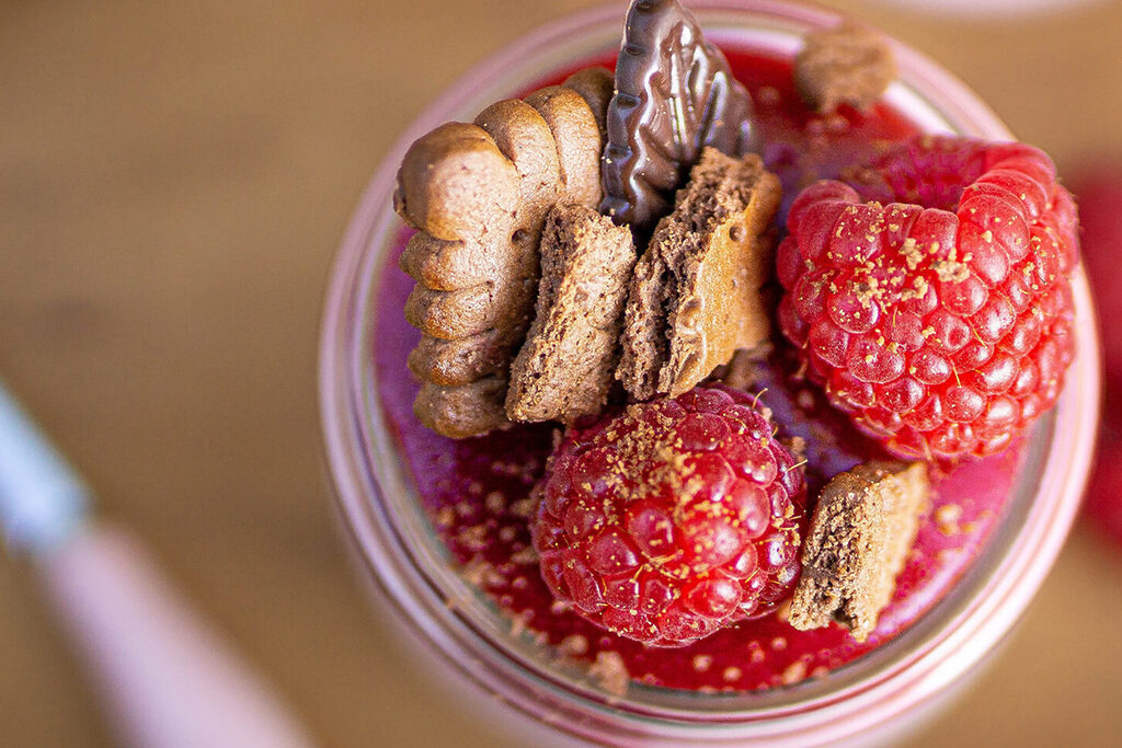 No Bake Cheesecake Dessert im Glas - ein schneller Nachtisch Traum