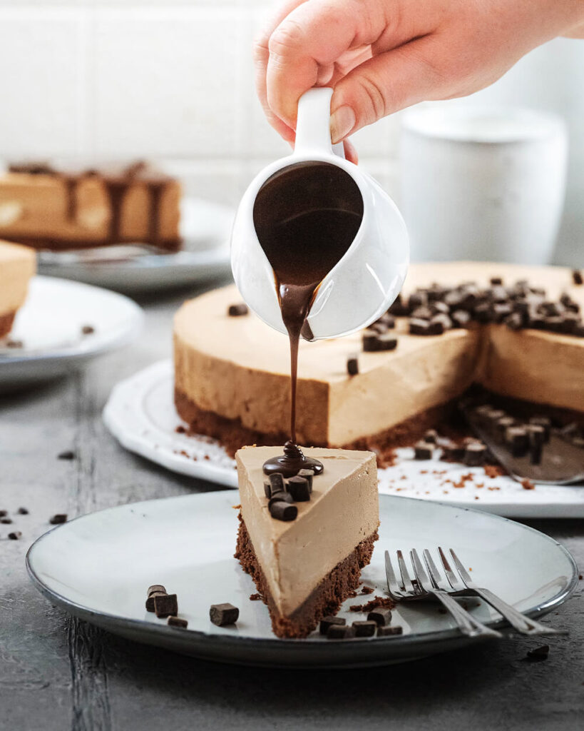 No-Bake Schokoladen-Cheesecake