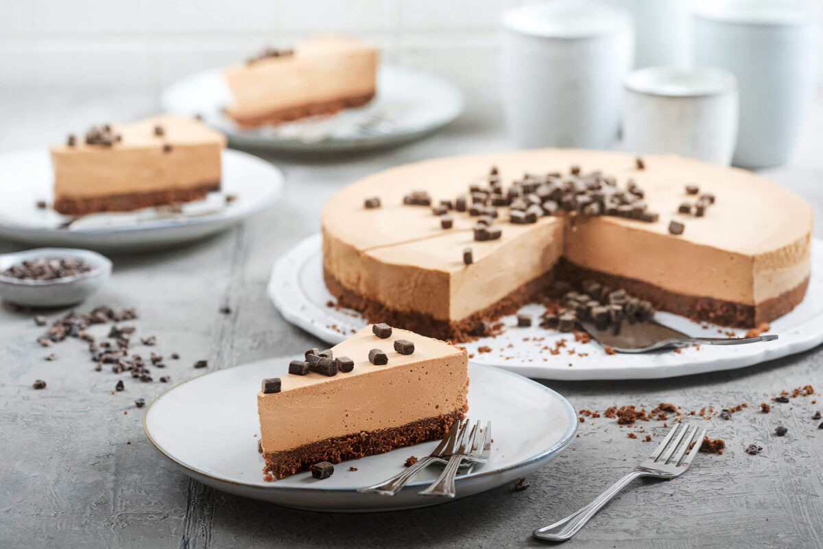 No Bake Schoko Cheesecake Kuchen
