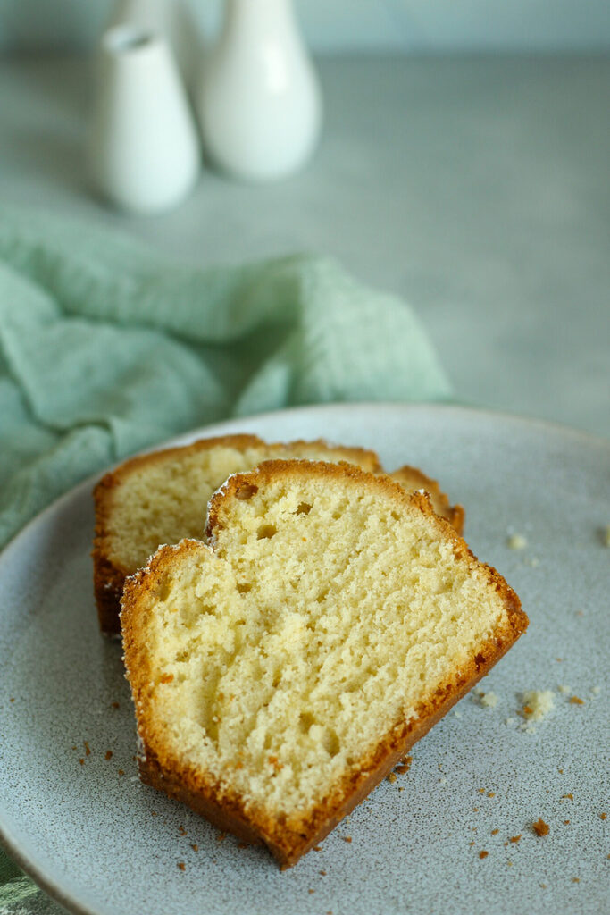 Sandkuchen Kuchenstücke