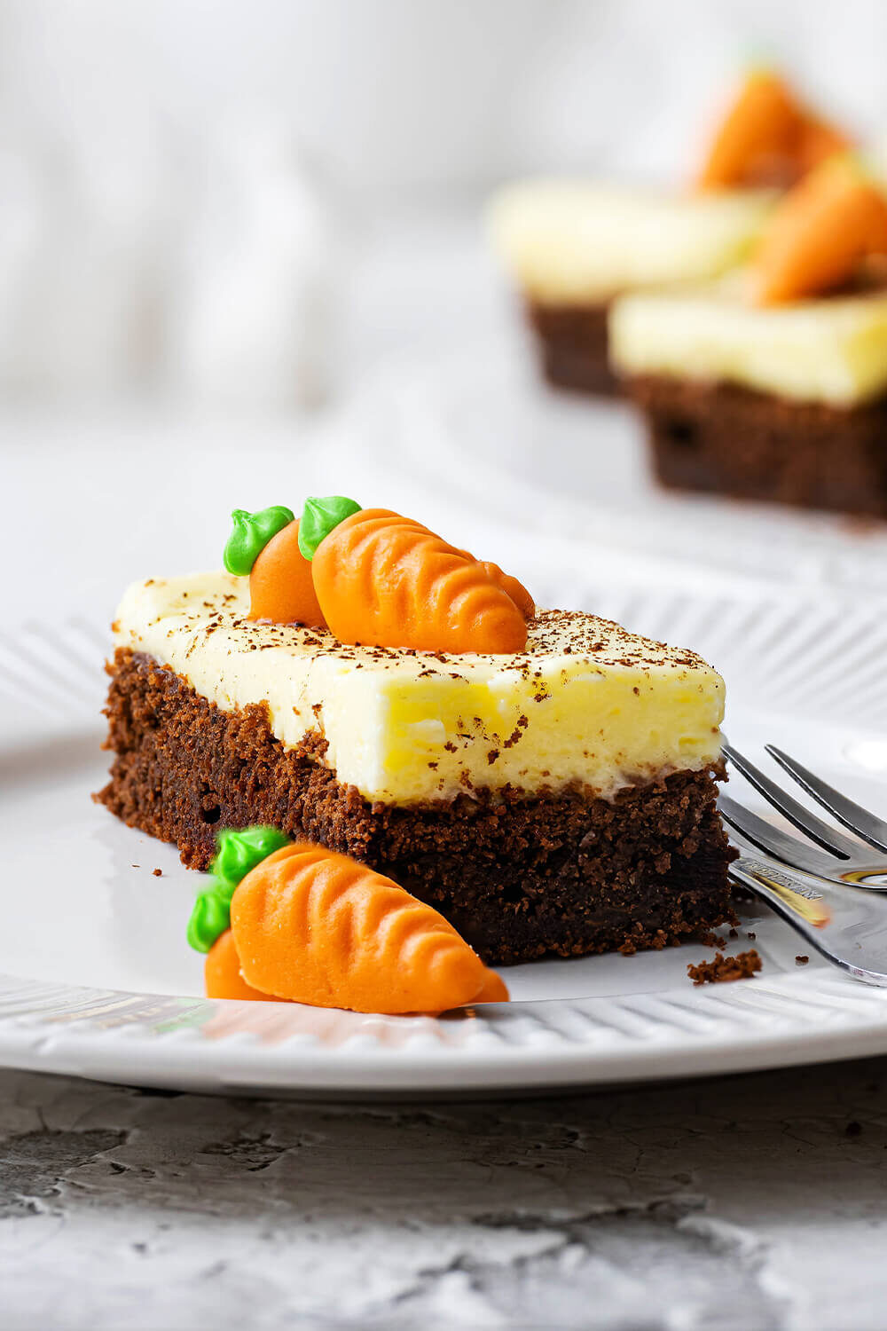 Schoko Karottenkuchen vom Blech