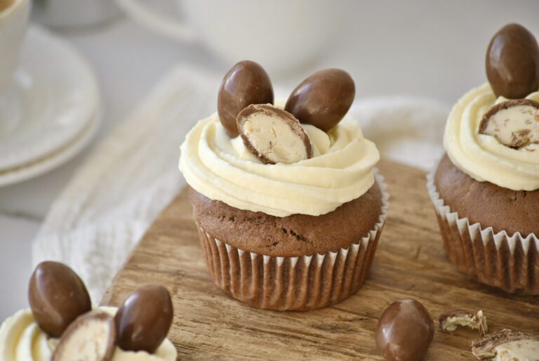 Schokobon Muffins einfach und fluffig mit schmelzendem Kern