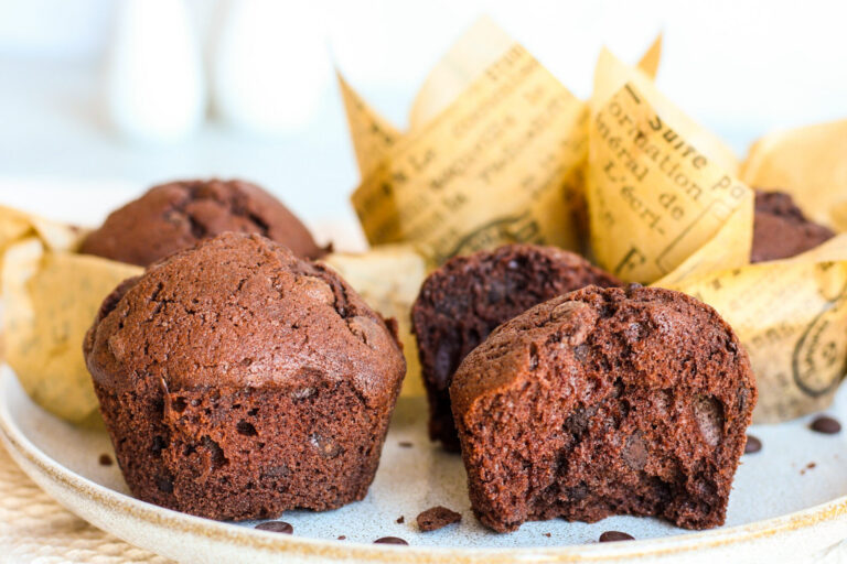 saftige Schokomuffins einfach und lecker