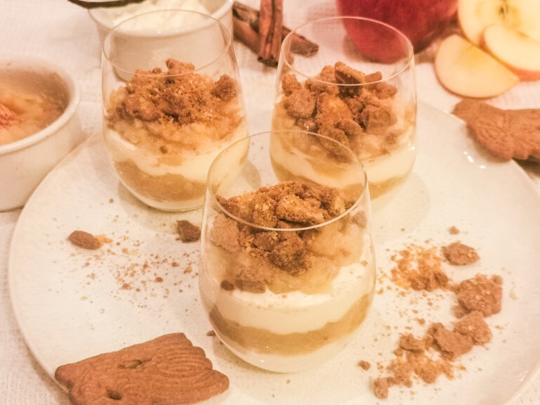 Spekulatius Bratapfel Dessert 