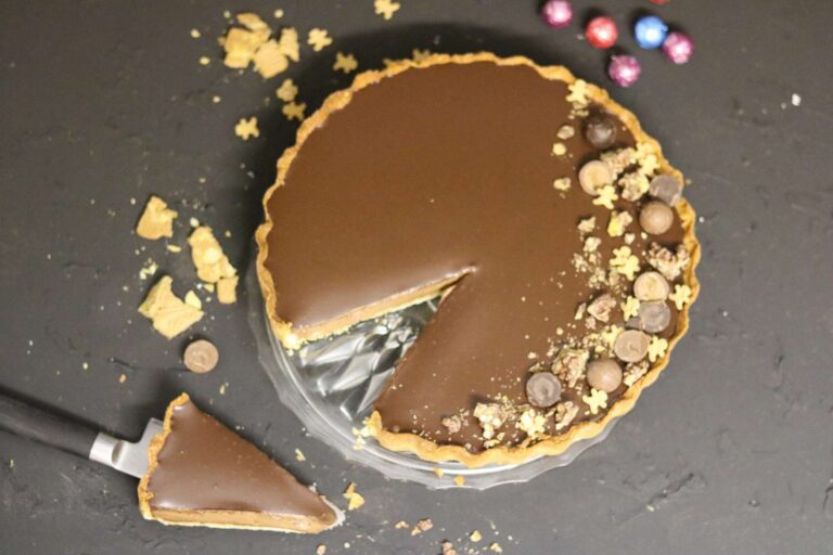 Spekulatius Schoko Tarte – ein Weihnachtstraum