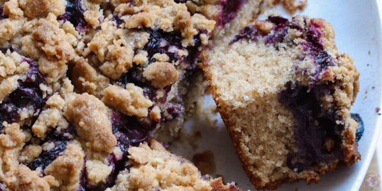 Heidelbeerkuchen mit Streusel