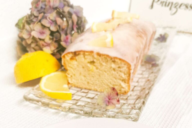 Veganer Zitronenkuchen (Kastenform)