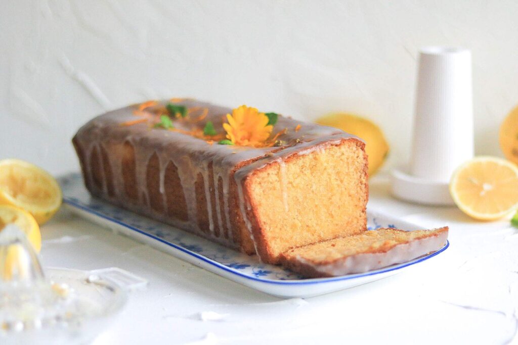 Zitronen Mascarpone Kuchen (Kastenform) 