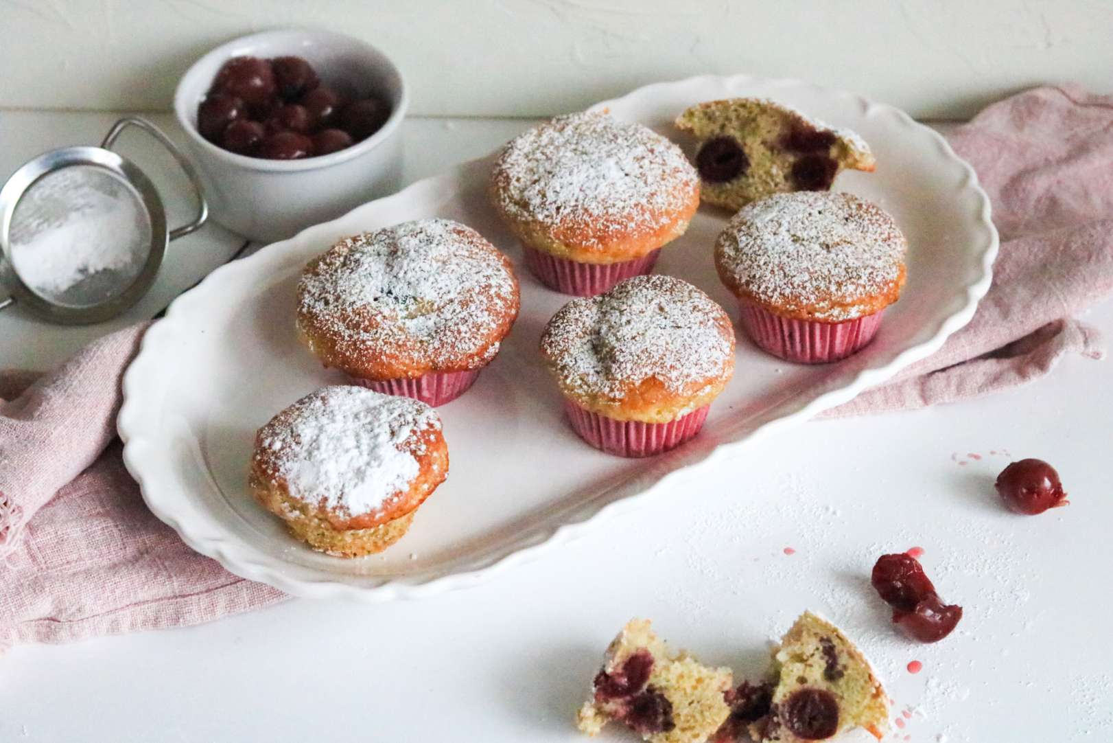 Schnelle Kirsch Muffins – saftig, fruchtig, lecker