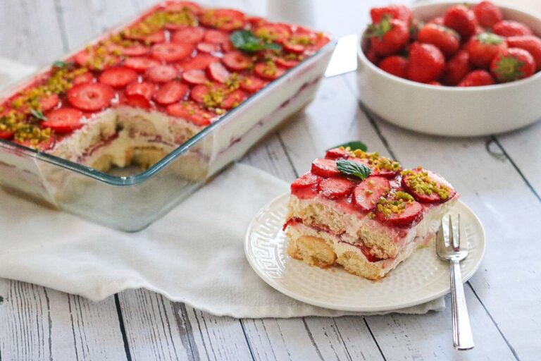 Erdbeer Tiramisu – schnelles Sommer Tiramisu