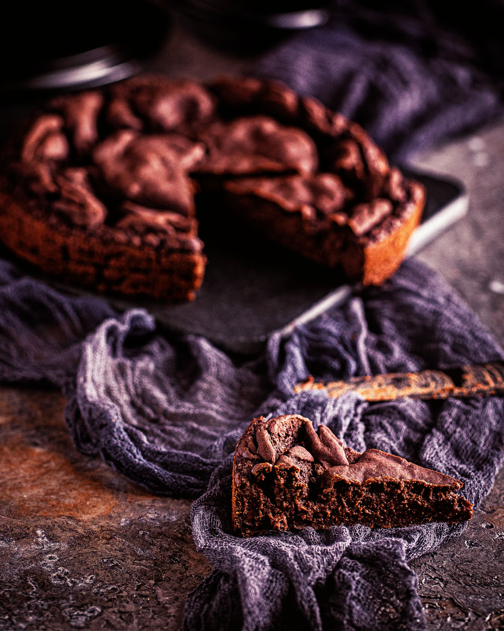 Protein Schokokuchen mit Bohnen – super saftig