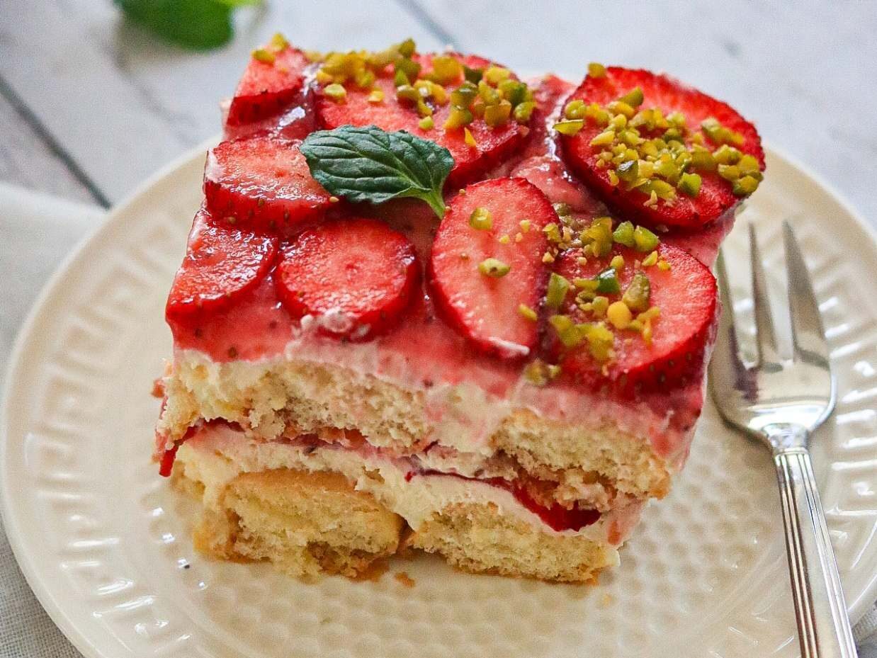 Erdbeer Tiramisu – schnelles Sommer Tiramisu