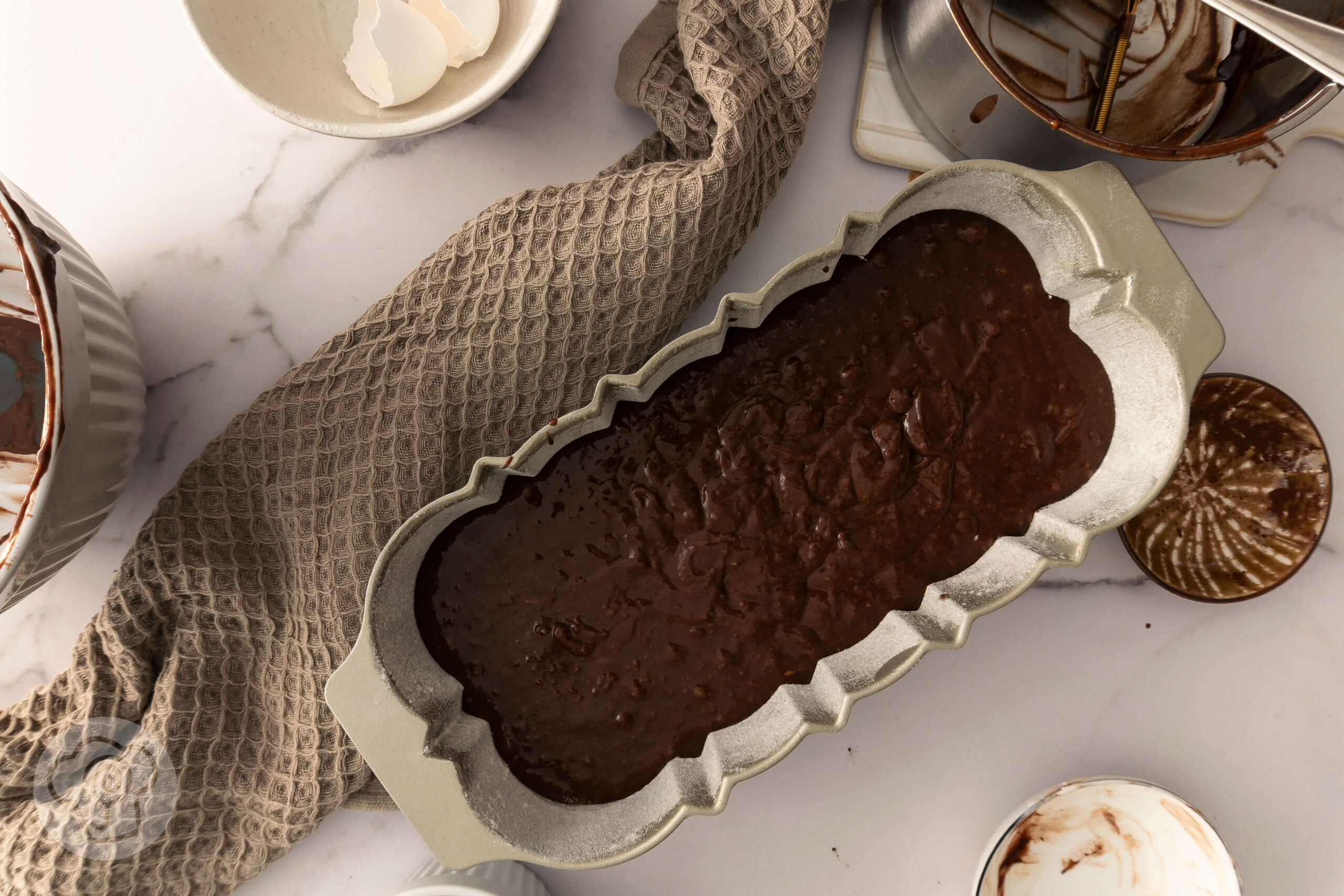 Eierlikörkuchen mit Schokolade