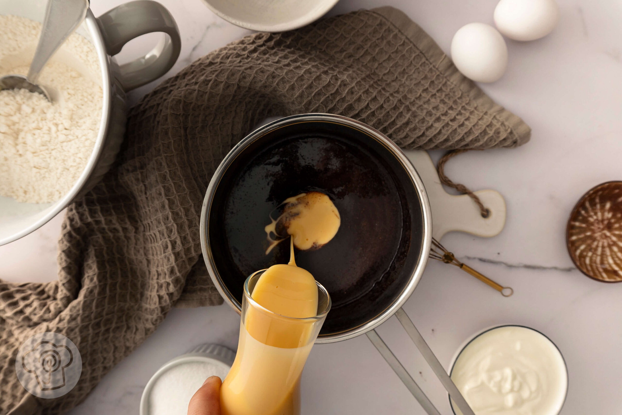 Eierlikörkuchen mit Schokolade